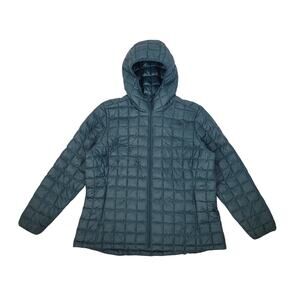 The North Face Thermoball Eco Green Jacket Coat Quilted Puffer Women's Sz 2X